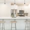 Designers Fountain Summer Jazz 60 Watt 1-Light Matte Black Transitional Pendant Light with Clear Glass Shade D310M-5P-MB - alternate 6